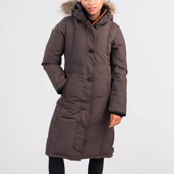 Outdoor Survival Canada Nuaja black coat NWT rated -40C - Picture 2 of 3